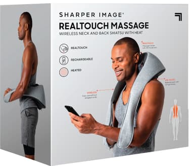 Sharper Image Shiatsu nack- och ryggmassageapparat med värme P000287