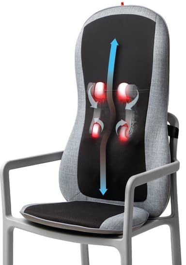 Sharper Image SmartSense Realtouch stolsdyna med värme P000288