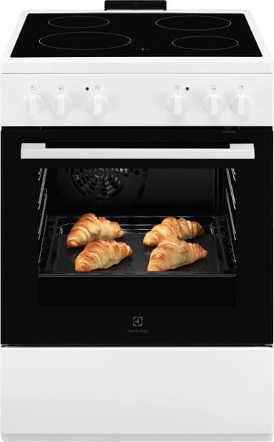 Electrolux Serie 400 Keramikspis LKR6200S1W (60cm 400 volt)