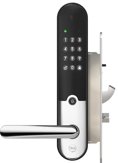 Yale Doorman All Inclusive digitalt dörrlås (krom)