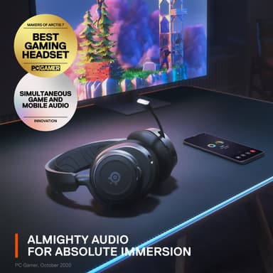 SteelSeries Arctis Nova 7 trådlöst gamingheadset