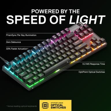 SteelSeries Apex 9 TKL tangentbord för gaming