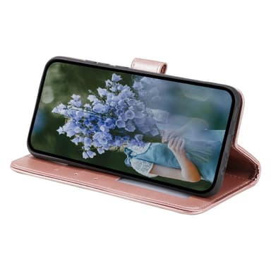 SKALO Motorola Moto G52 Mandala Plånboksfodral - Roséguld