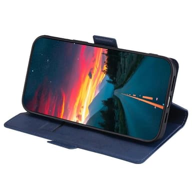 SKALO Nothing Phone (1) Ultratunn Premium Plånboksfodral - Blå
