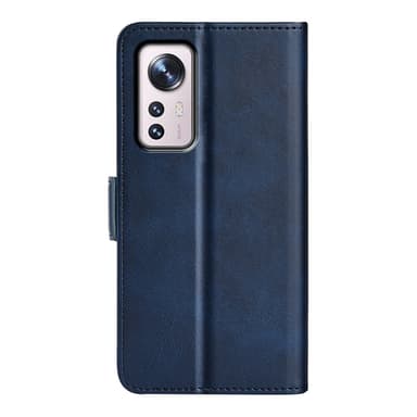 SKALO Xiaomi 12 Pro Premium Plånboksfodral - Blå