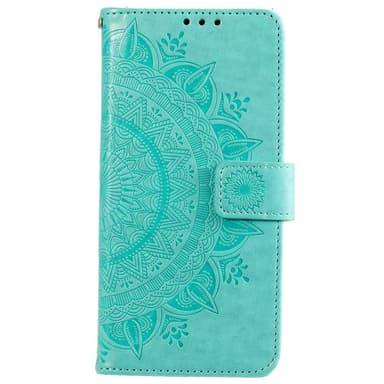 SKALO Xiaomi 12 Pro Mandala Plånboksfodral - Turkos