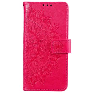 SKALO Xiaomi 12 Mandala Plånboksfodral - Cerise