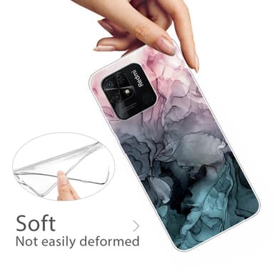 SKALO Xiaomi Redmi 10C Marmor TPU-skal - Motiv 1