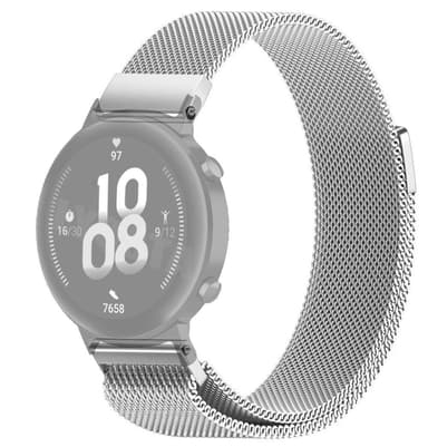 SKALO Milanese Loop till Huawei Watch GT Runner - Silver