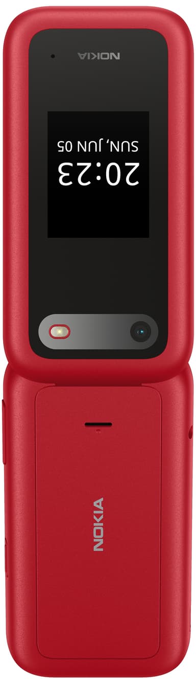 Nokia 2660 flipptelefon (röd)