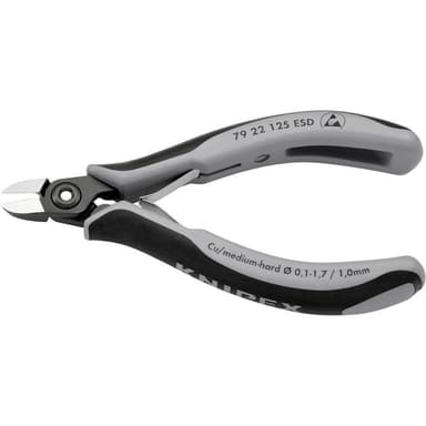 ESD Sidoskärare utan facett 125 mm Knipex 79 22 125 ESD