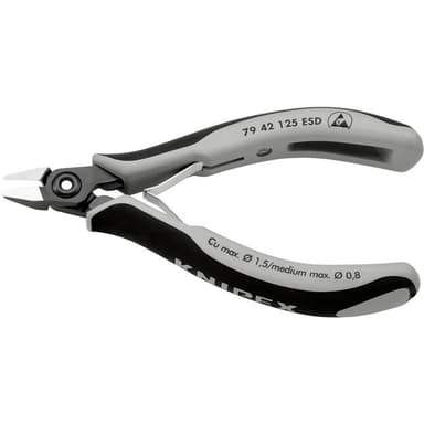 Knipex 79 42 125 ESD ESD Sidoskärare utan facett 125 mm