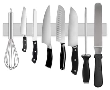Magnetisk knivlist Silver 30 cm
