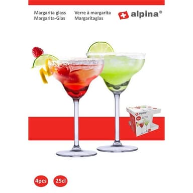 Margarita-glas 4-pack