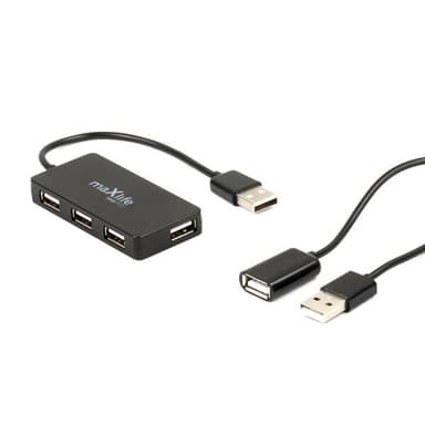 Maxlife USB-hubb 4x portar
