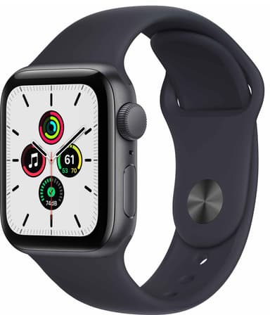 Apple Watch SE 40 mm GPS (Space Gray Alu/Midnight sportband)