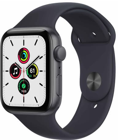 Apple Watch SE 44 mm GPS (Space Gray Alu/Midnight sportband)