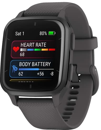 Garmin Venu Sq 2 smartwatch (Shadow-grå)