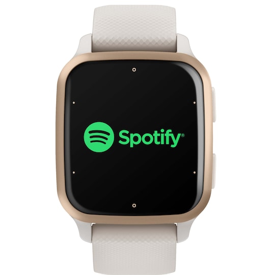 Garmin Venu Sq 2 Music smartwatch (elfenbensvit & guld)