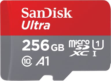 SanDisk Ultra® 256 GB microSDXC™ UHS-I-kort