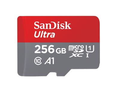 SanDisk Ultra® 256 GB microSDXC™ UHS-I-kort