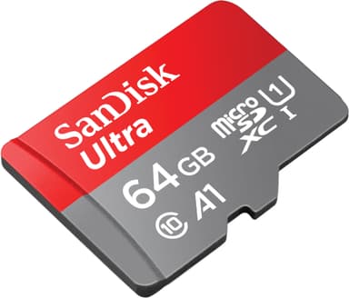 SanDisk Ultra® 64 GB microSDXC™ UHS-I-kort