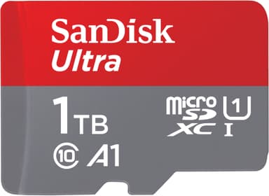 SanDisk Ultra® 1TB microSDXC™ UHS-I-kort