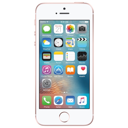 iPhone SE 16 GB (rosa guld)