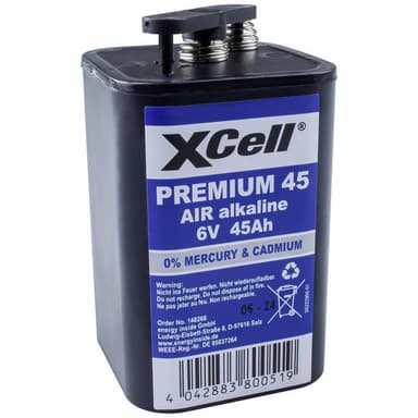 XCell Premium 45 Specialbatteri 4R25 Fjäderkontakt
