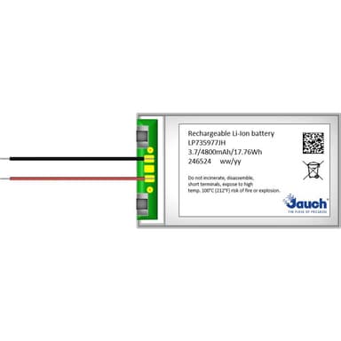 Jauch Quartz LP735977JH Specialbatteri laddbart