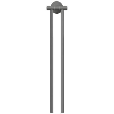 tesa MOON GREY Handdukshållare 2 handduksstångar Lim