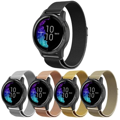 SKALO Milanese Loop till Garmin Venu 2 - Roséguld