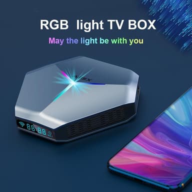 A95X F4 Android 10.0 TV Box WiFi Silver 2+16 GB