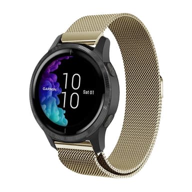 SKALO Milanese Loop till Garmin Venu 2 - Retroguld