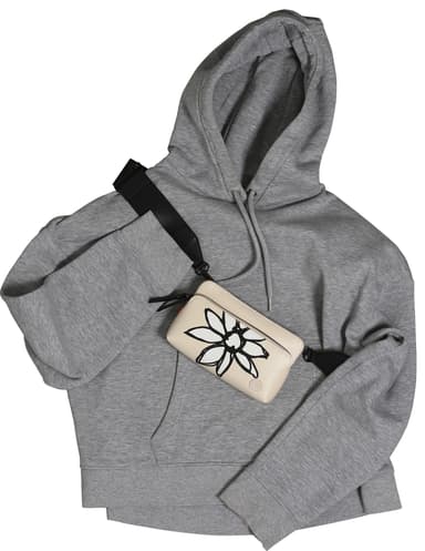 Golla Semi telefonväska (beige blomma)