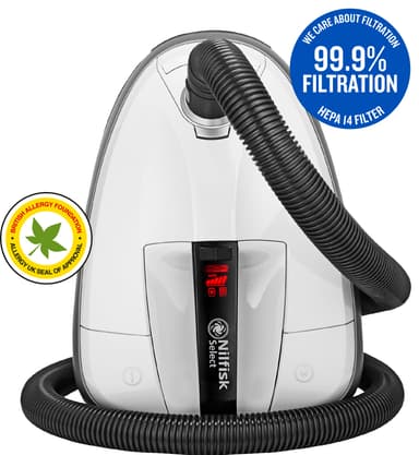 Nilfisk Select Allergy Dammsugare med påse 128390149