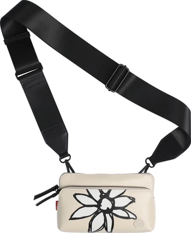 Golla Semi telefonväska (beige blomma)
