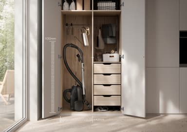 Electrolux Clean 600 Dammsugare med påse EB61C4DB