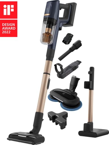 Electrolux Hygienic 800 Sladdlös Skaftdammsugare EP81B25WET