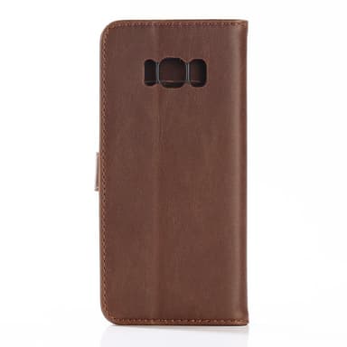 Samsung Galaxy S8 Plus Stilrent plånboksfodral MörkBrun