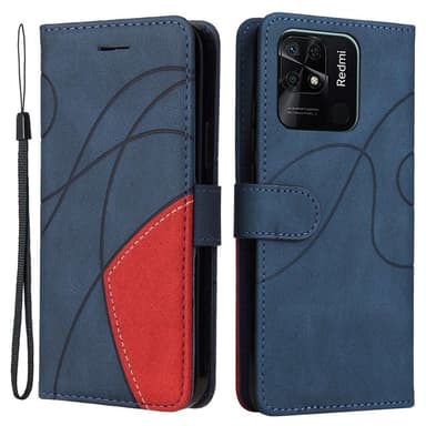KT Plånboksfodral till Xiaomi Redmi 10C - Blå