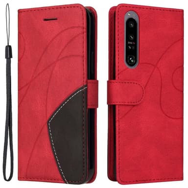 KT Plånboksfodral till Sony Xperia 1 IV 5G - Röd