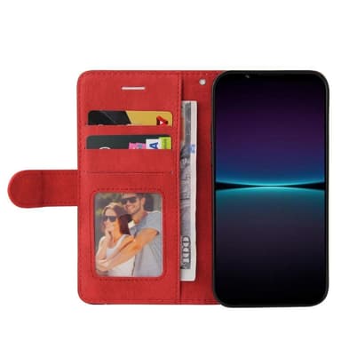 KT Plånboksfodral till Sony Xperia 1 IV 5G - Röd