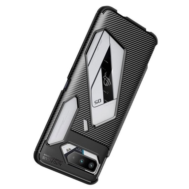Asus ROG Phone 5 TPU Carbon Fiber Texture - Svart - Elgiganten