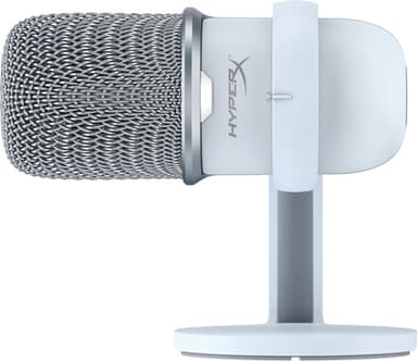 HyperX SoloCast USB kondensormikrofon (vit)