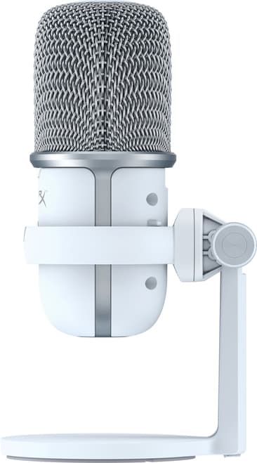 HyperX SoloCast USB kondensormikrofon (vit)