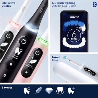 Oral-B iO 6s eltandborste 427360 (black lava)