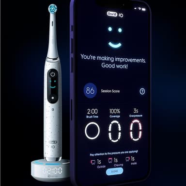 Oral-B iO 10 eltandborste 435624 (vit)
