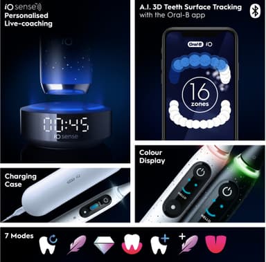 Oral-B iO 10 eltandborste 435624 (vit)