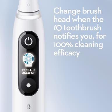 Oral-B iO 8s eltandborste 408918 (vit)